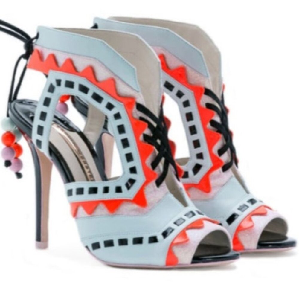 Sophia Webster Riko Heels Size 39 1/2. Orig $695